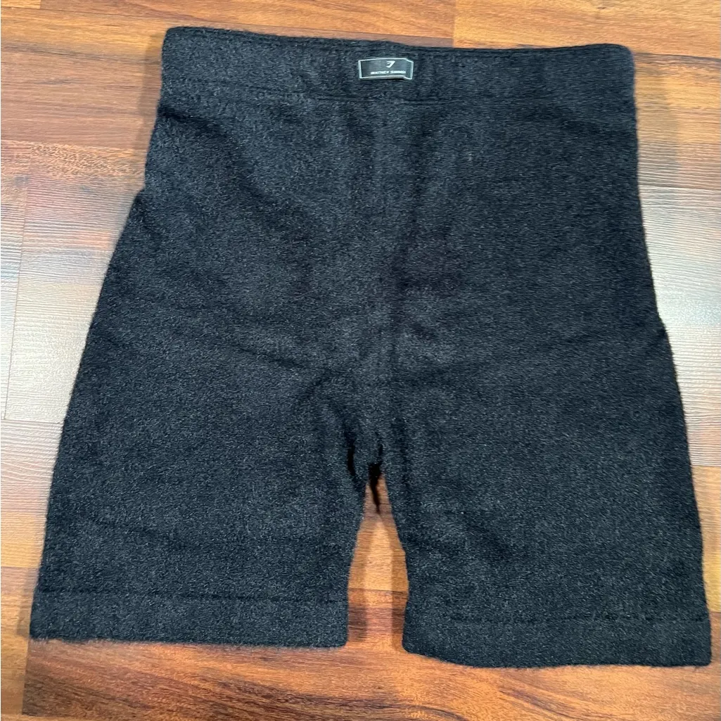 Gymshark x Whitney Simmons Fuzzy Lounge Shorts Black Size M - Image 6