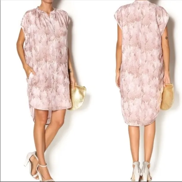 Anthropologie • the odells tropical pineapple cotton silk dress - Image 16