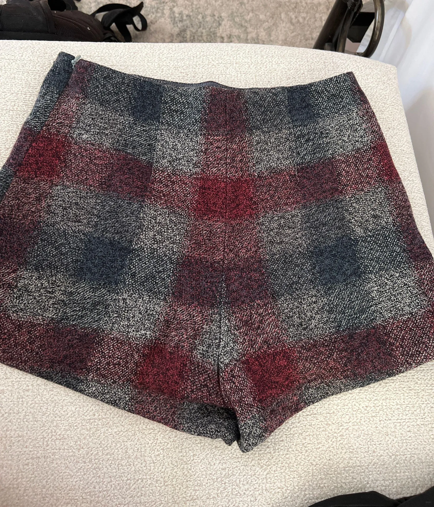 Free People Plaid Skort - Image 2