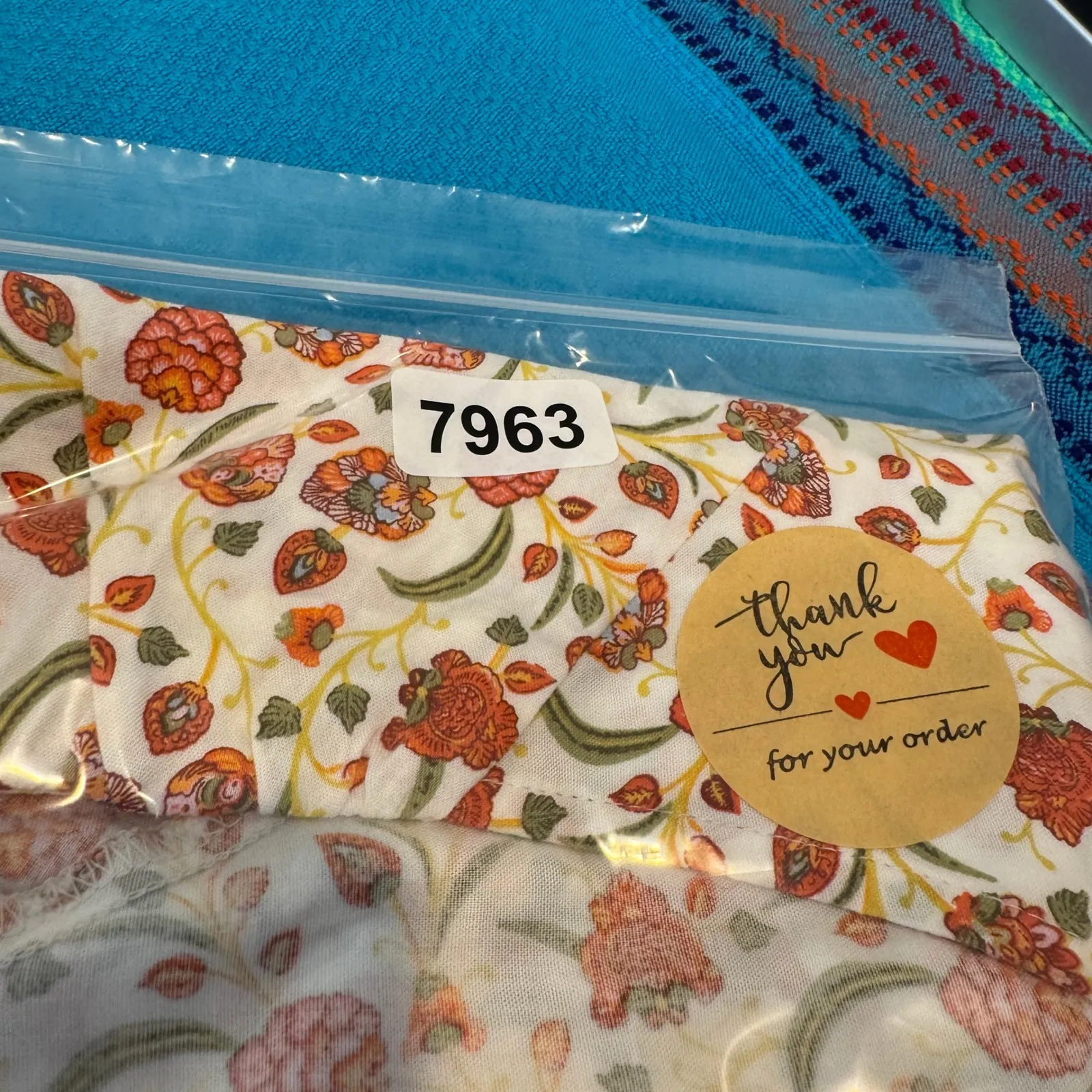 Old Navy Babydoll Dress Womens Medium Whimsical Floral White Orange NEW - Image 13