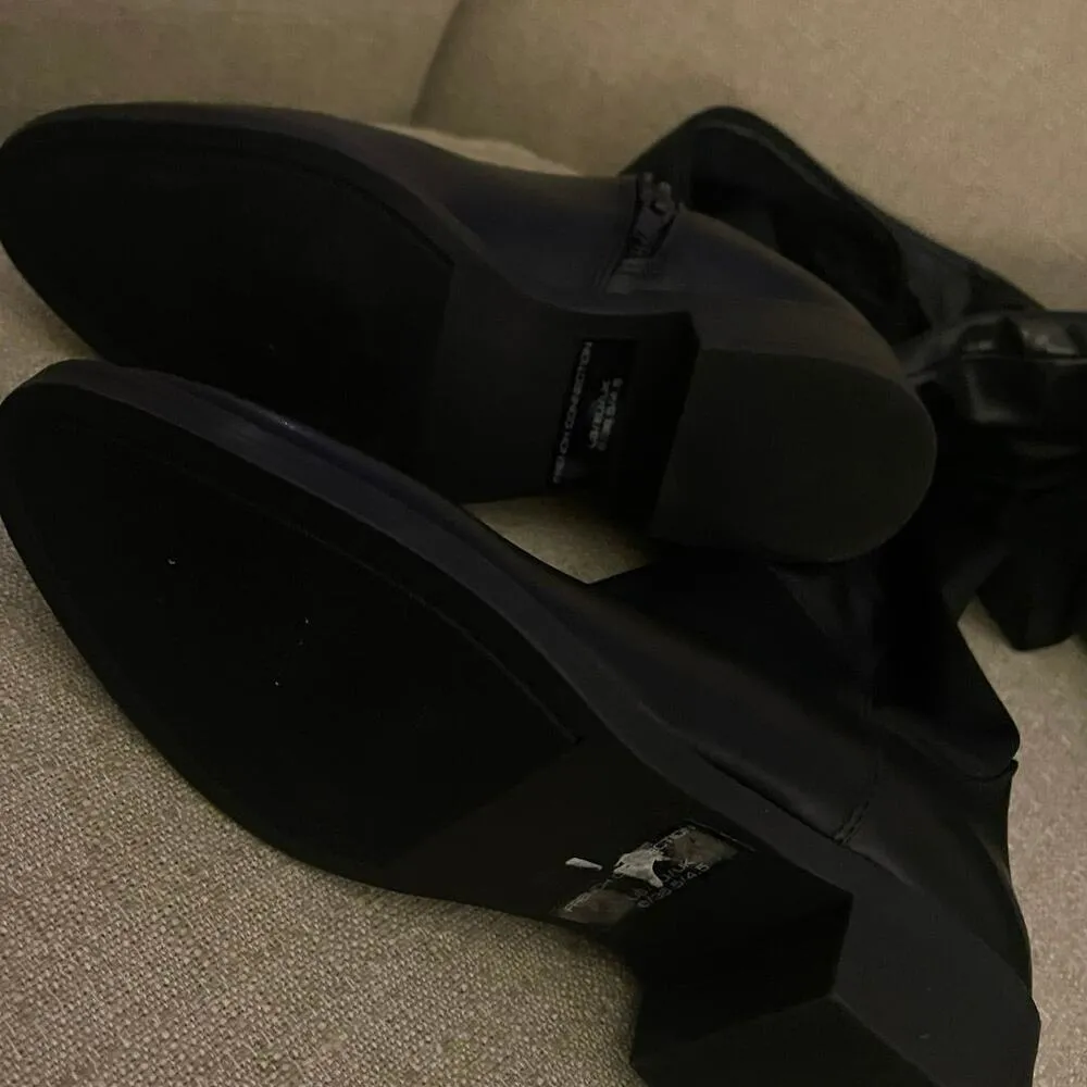 French Connection Perfect Black Tall Boots, S86 - Image 8