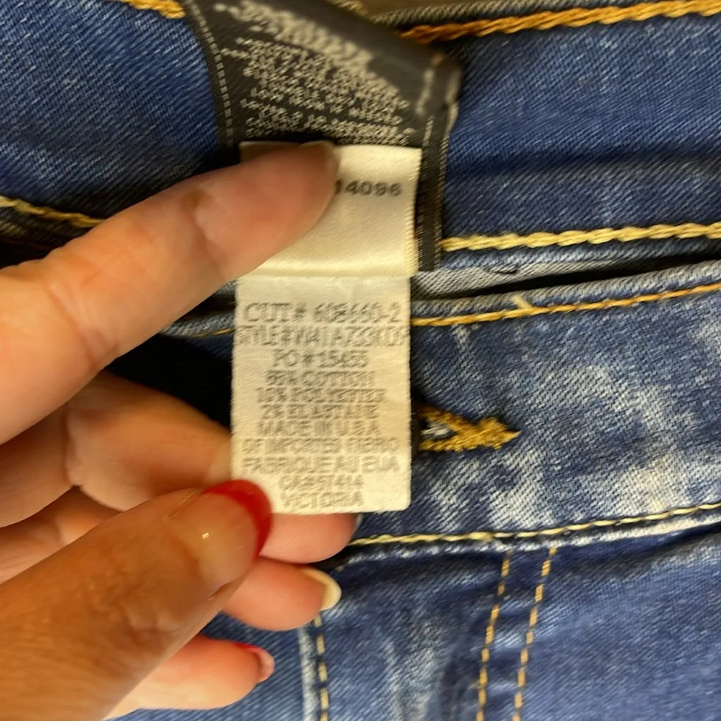 True‎ Religion Women's Medium Wash Victoria Skinny Jeans Size 28 - Image 3