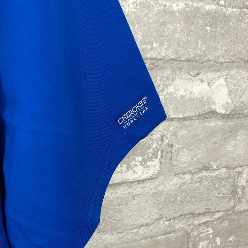 Cherokee Workwear Blue Scrubs - Image 4