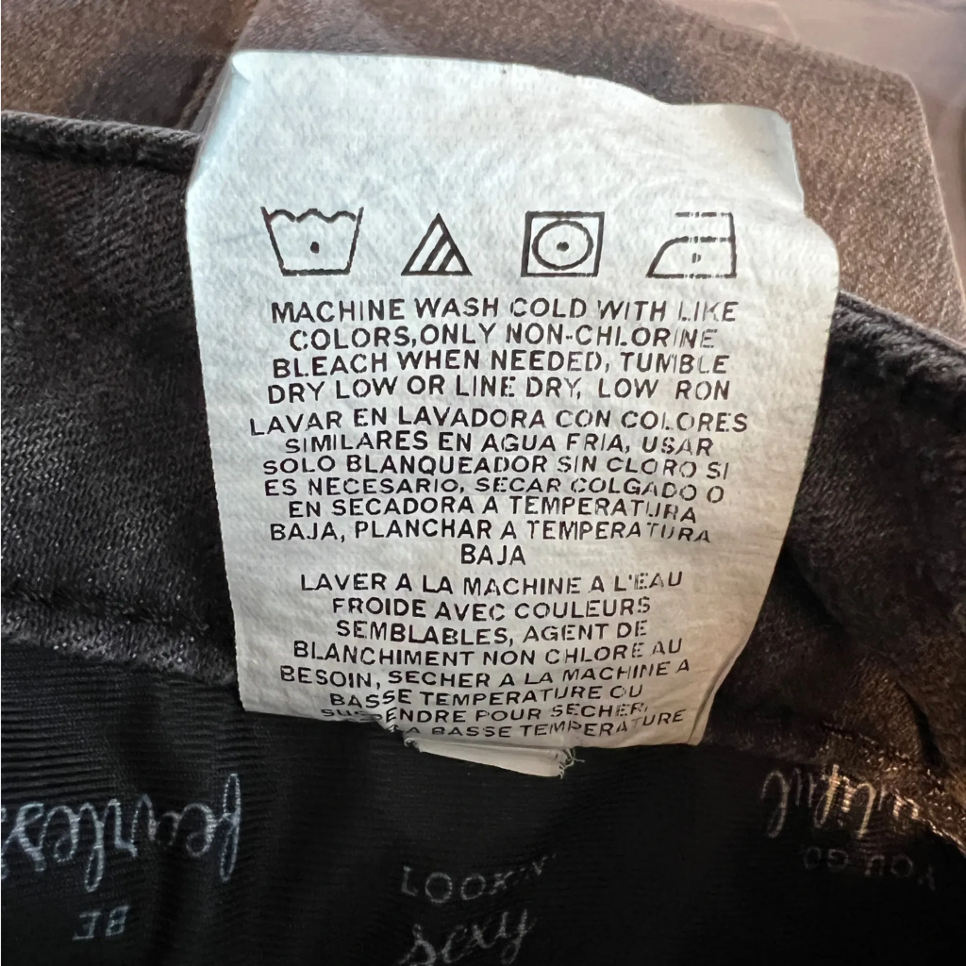 Lee Sz 12 Short Regular Fit Straight Leg Mid-Rise Gray Secretly Shapes Jeans - Image 12