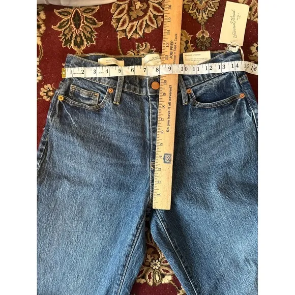 Universal Thread High Rise Bootcut Jeans Women's 4 Medium Wash Vintage Stretch - Image 5