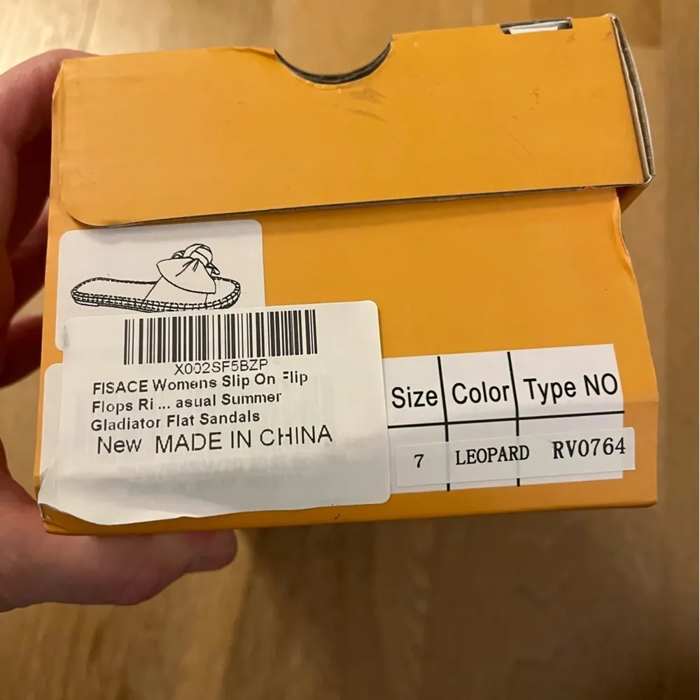 Fisace women’s espadrilles slip on front bow animal print Black Size 7 - Image 11