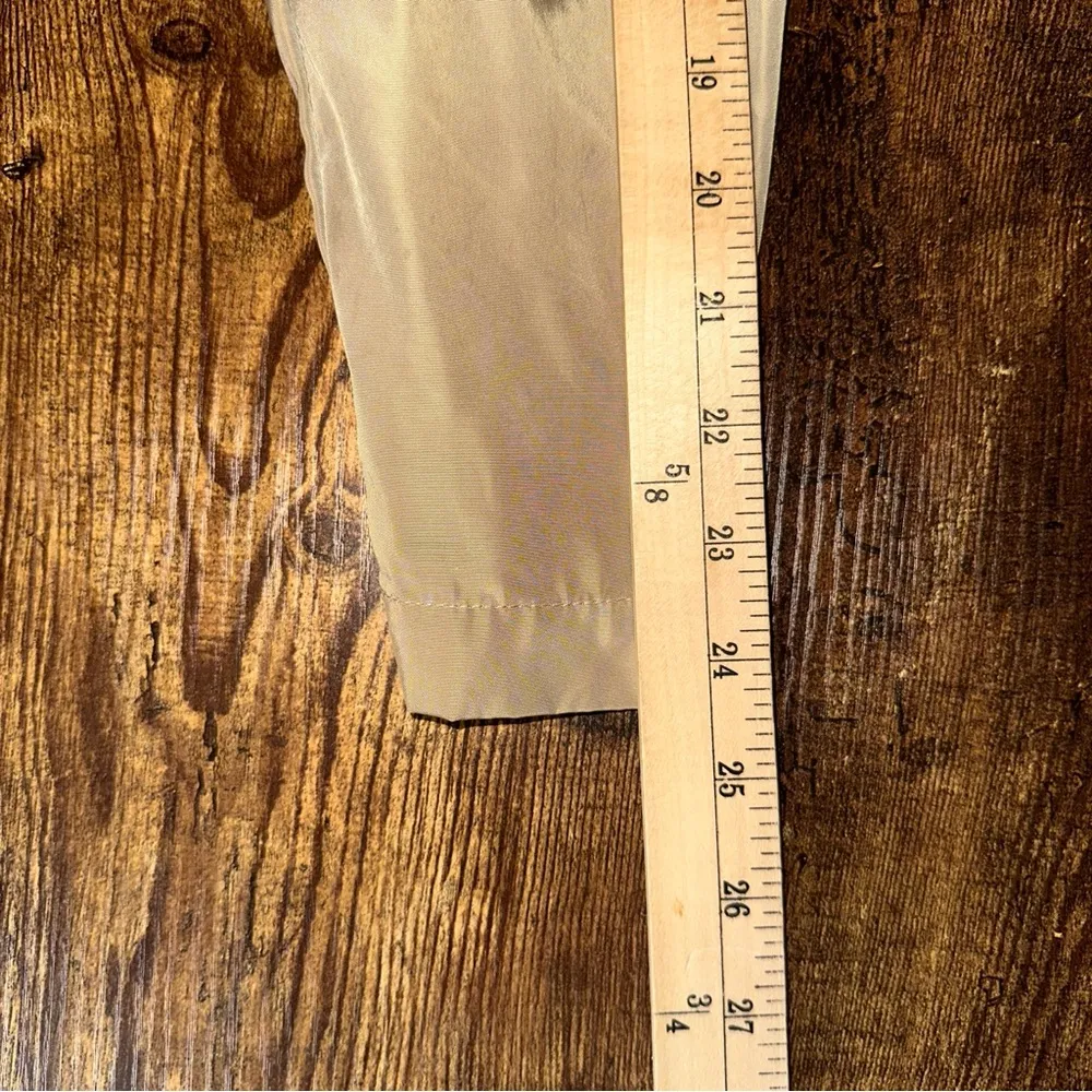 Luii by Anthropologie Jacket Womens Tan Small High Neck Parka Raincoat - Image 7