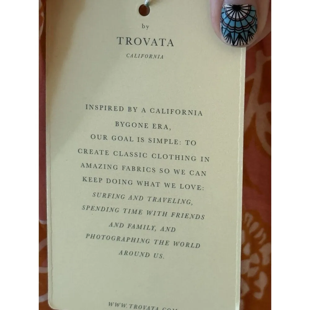 NWT Trovata Birds of Paradis Gia Puff Sleeve V Neck Mini Dress Floral Size Large - Image 7