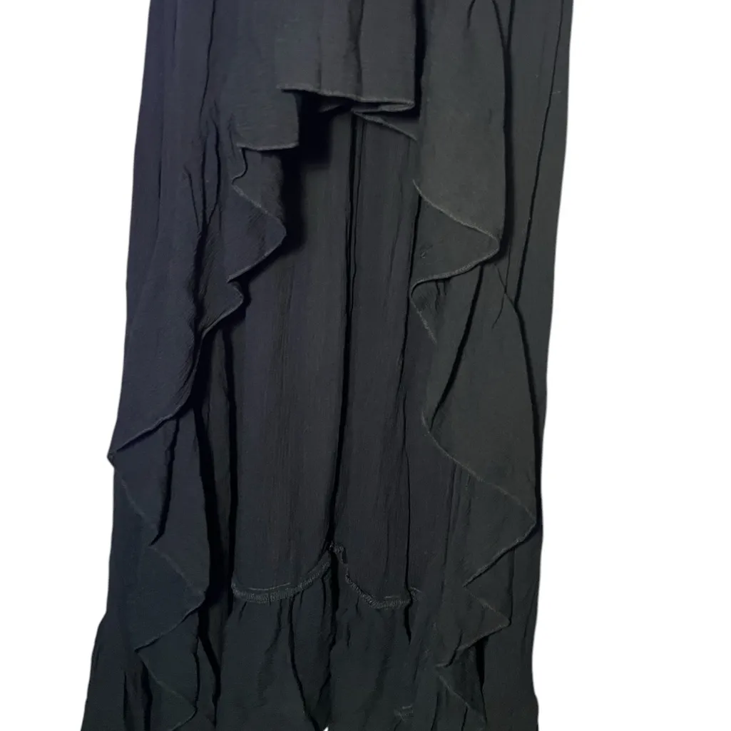 3 x $99 Planet Blue Life v-neck black rayon maxi dress S - Image 6