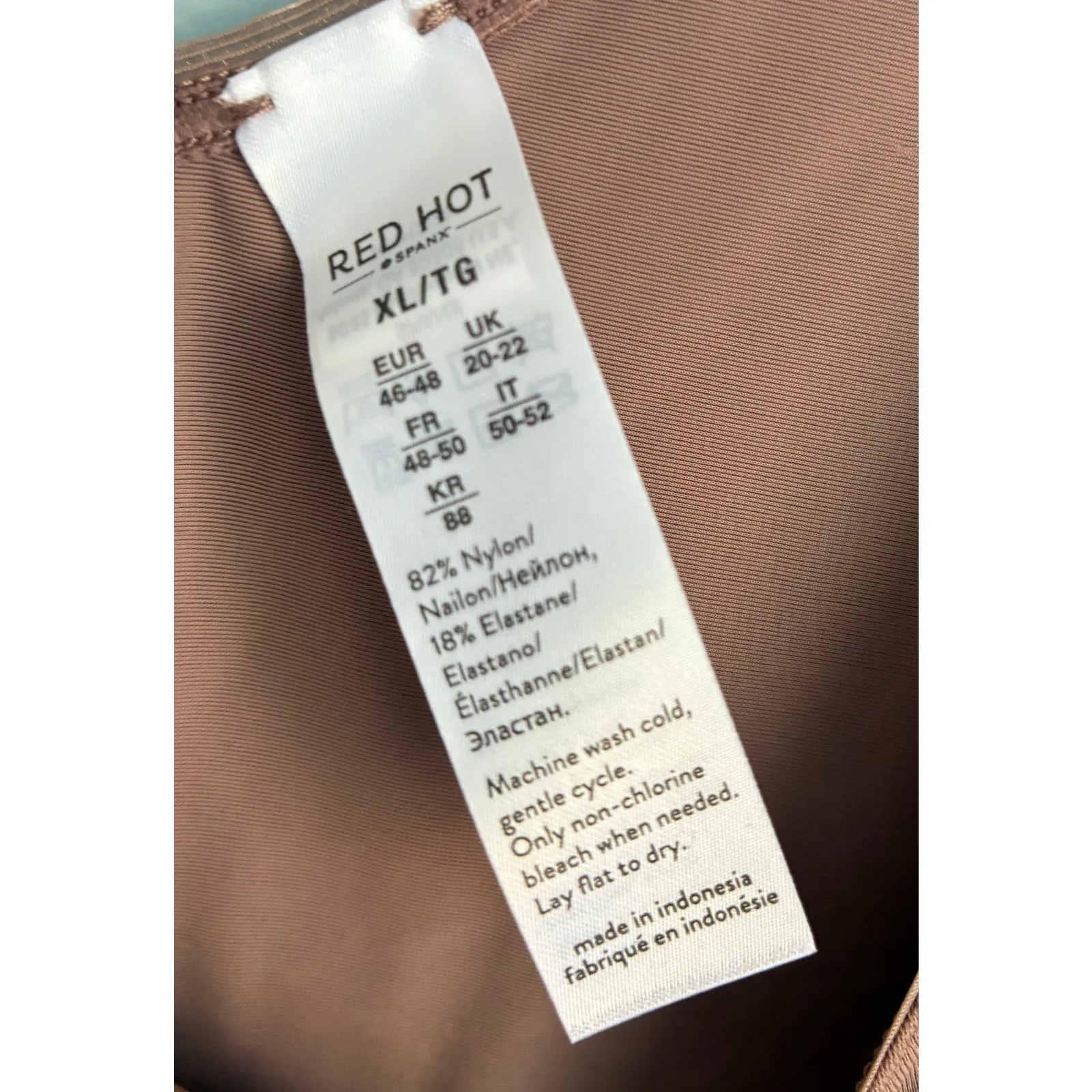 Spanx Red Hot Tank Primer Brown XL - Image 5