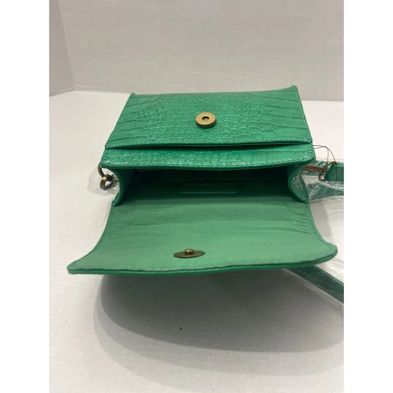 The Drop Diana Top Handle Crossbody Bag Ultramarine Green New With Tag - Image 6