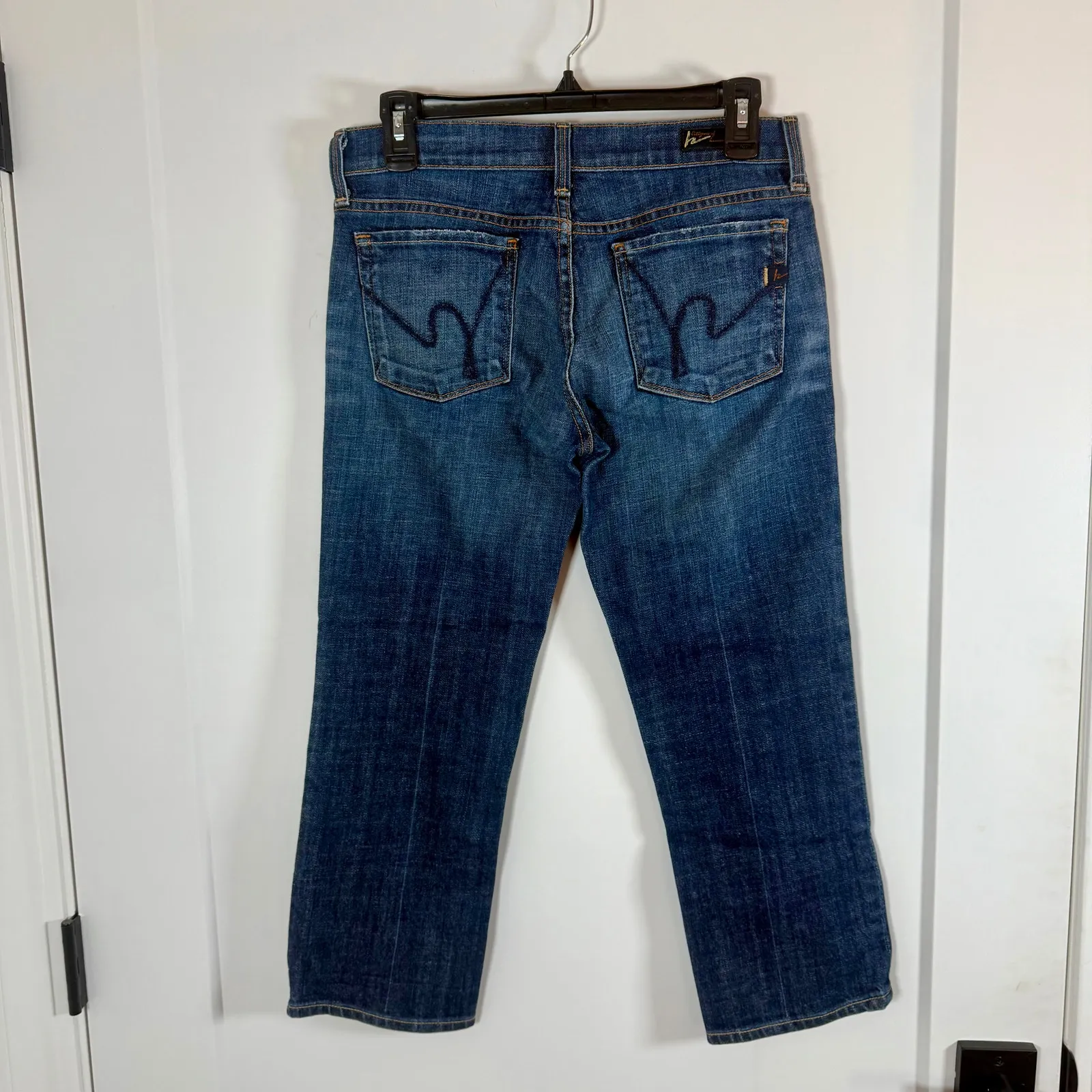 Citizens of Humanity Kelly #063 Crop Low-Waist Jeans 27 EUC - Image 2