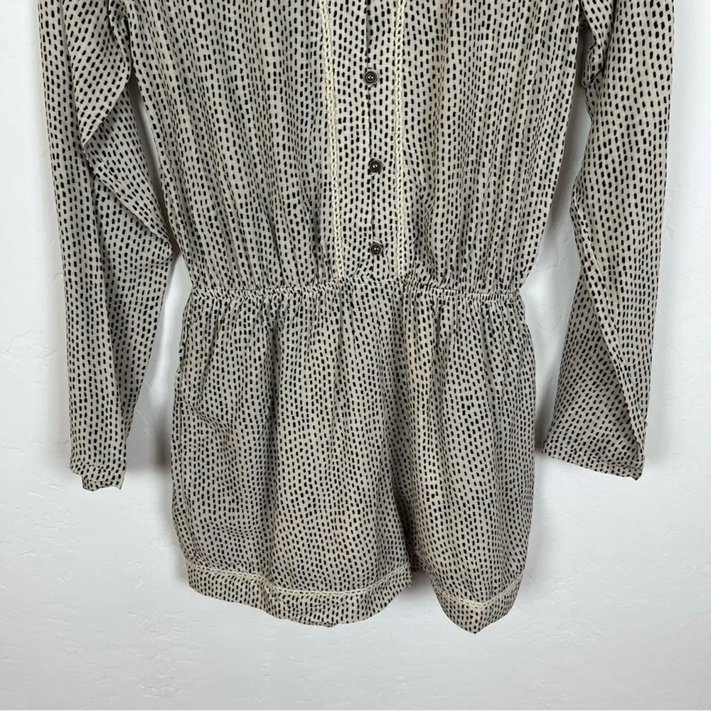 Mo:Vint Speckled Long Sleeve Romper NWT - Image 42