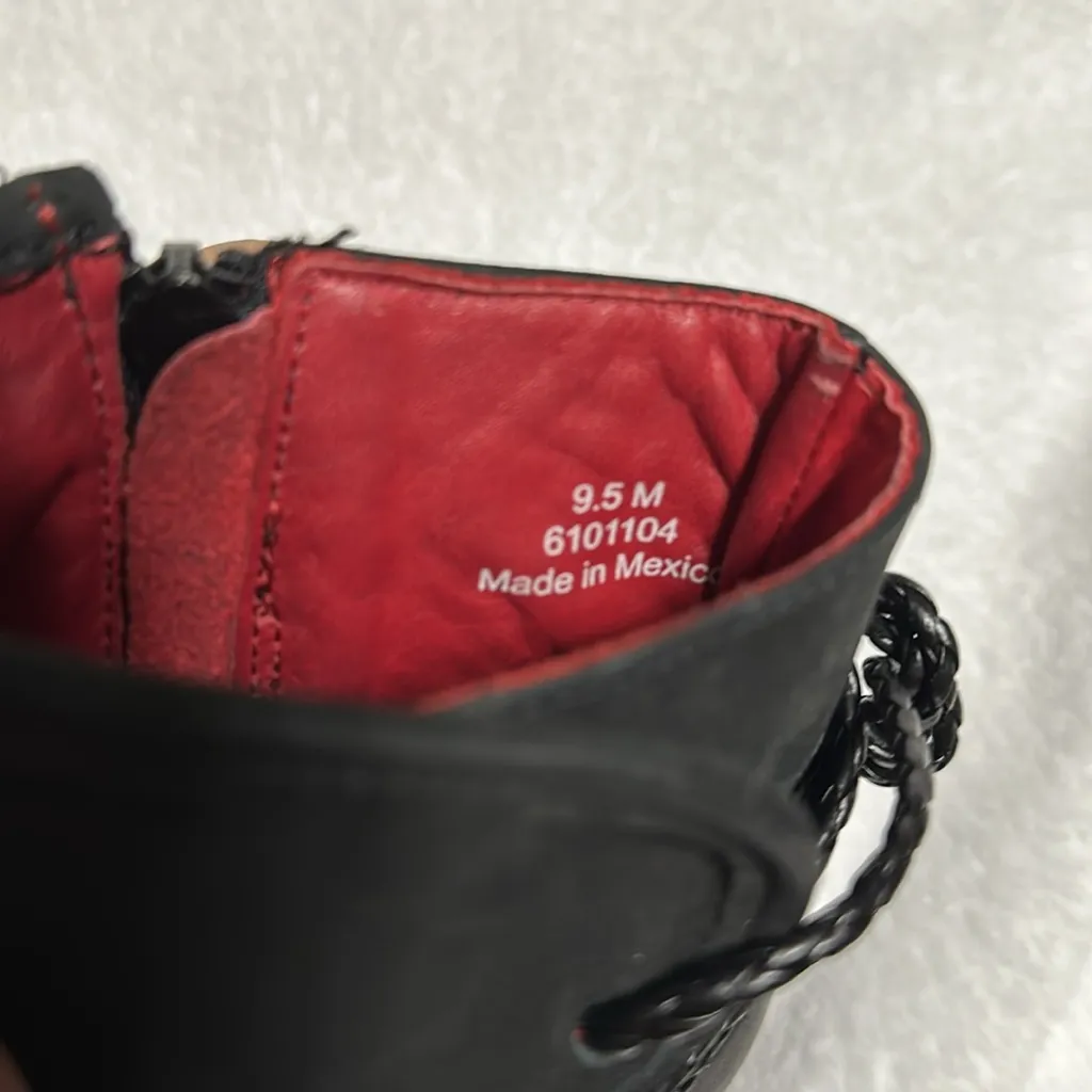 Ferrini Womens Macie Zippered
Boots Ankle Low Heel 1 - Image 12