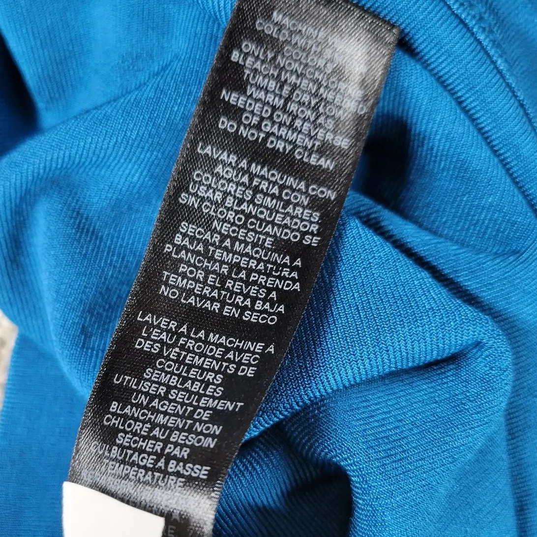 Chicos Travelers Top‎ Womens 1 Blue Sleeveless Slinky Scoop Shirt Tank No Iron Size undefined - Image 6