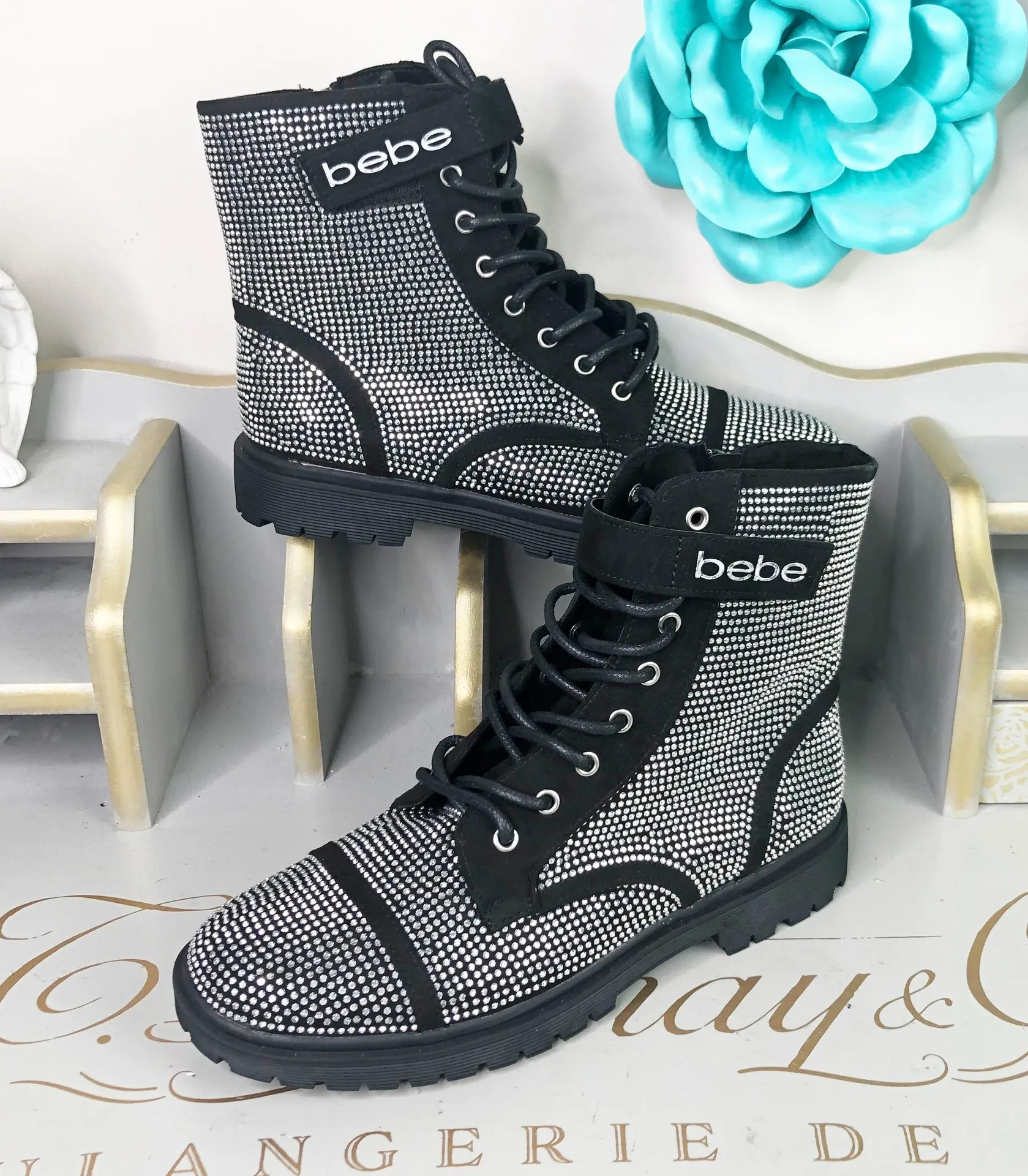 Rhinestone Chelsea Boots - Image 3