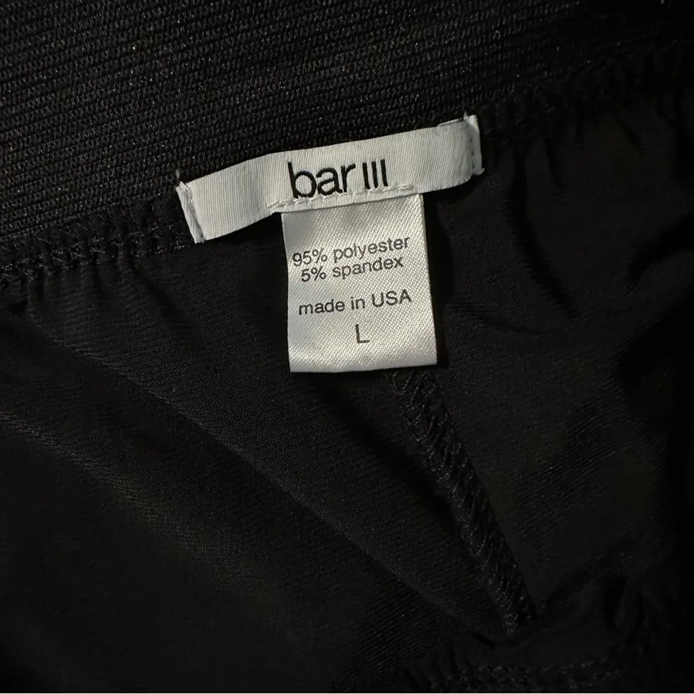 Barr III Women's Pull-On Jersey Black  Midi size large - Image 5