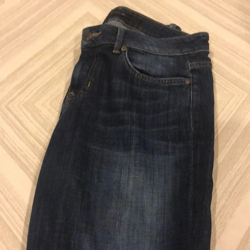 Joe’s Dark Blue Faded Front Boot Leg Honey Fit - Image 3