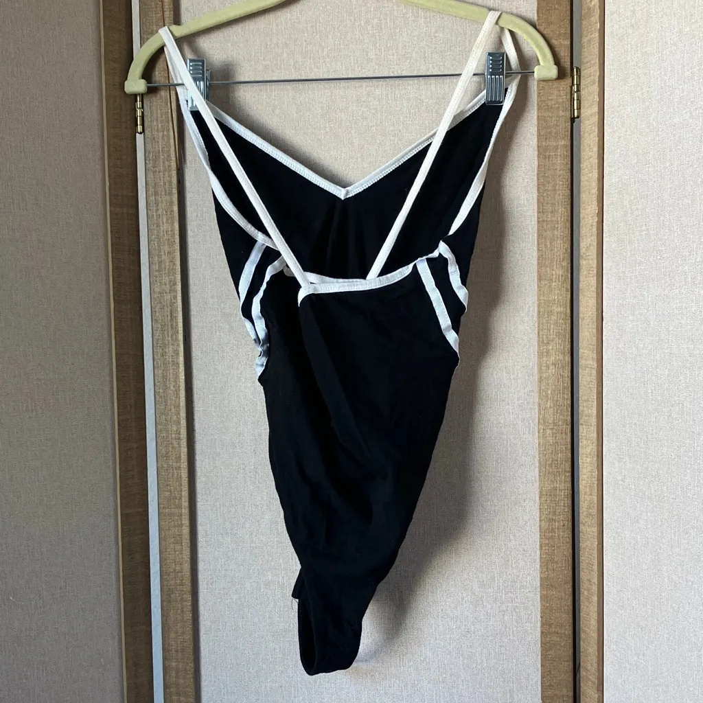 Bozzolo Monochrome Cotton Blend bodysuit large - Image 8