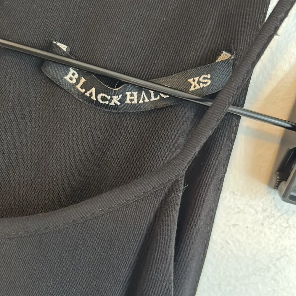 Black Halo Sleeveless Black Jumpsuit - Image 5