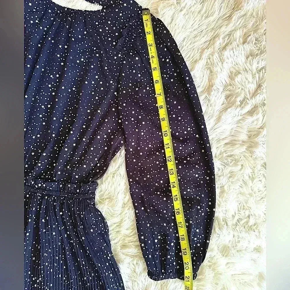 Current Air Metallic Star Print Dress (B2) - Image 12