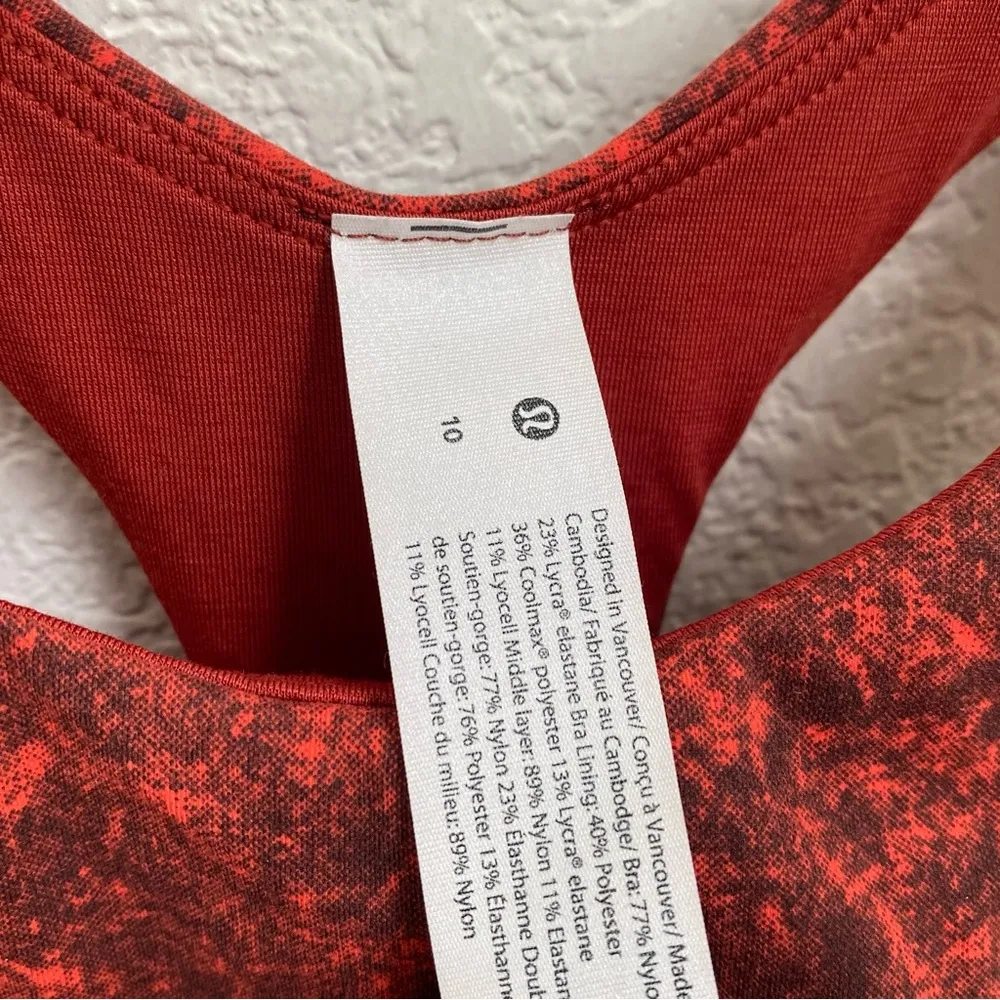 Wunder Train Long Line Bra Medium Support Sportsbra size 10 - Image 8
