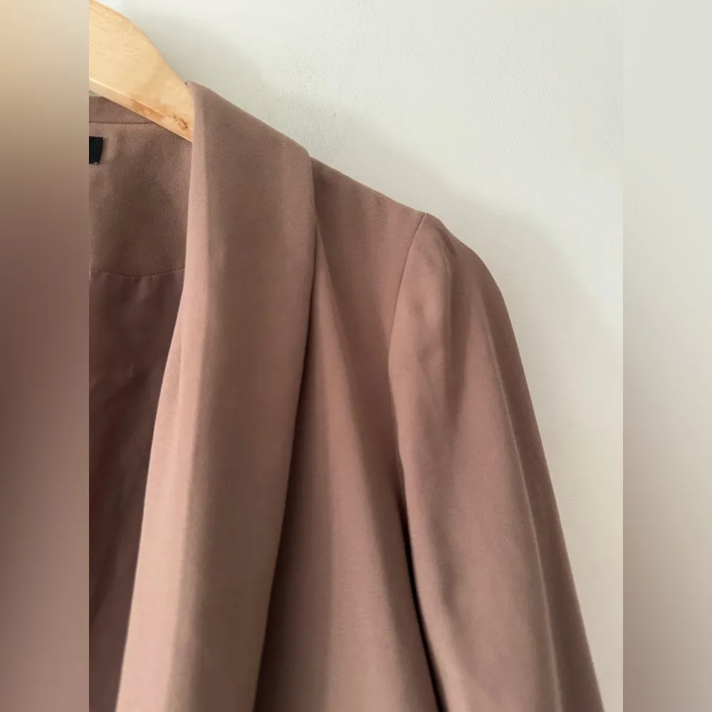 Forever 21 Brown Lightweight Blazer Jacket - Image 4