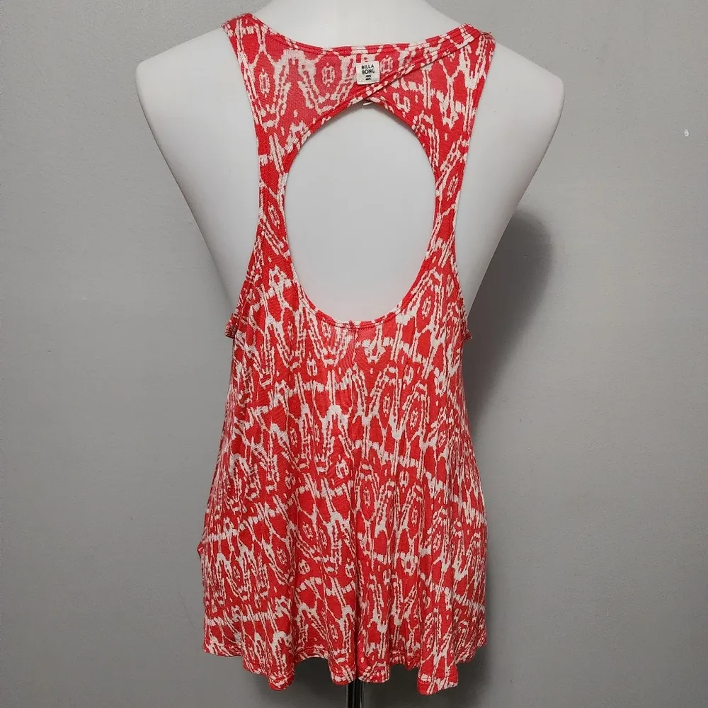 Billabong Sunset Red Be Gone Tanker Tank Size Small - Image 6