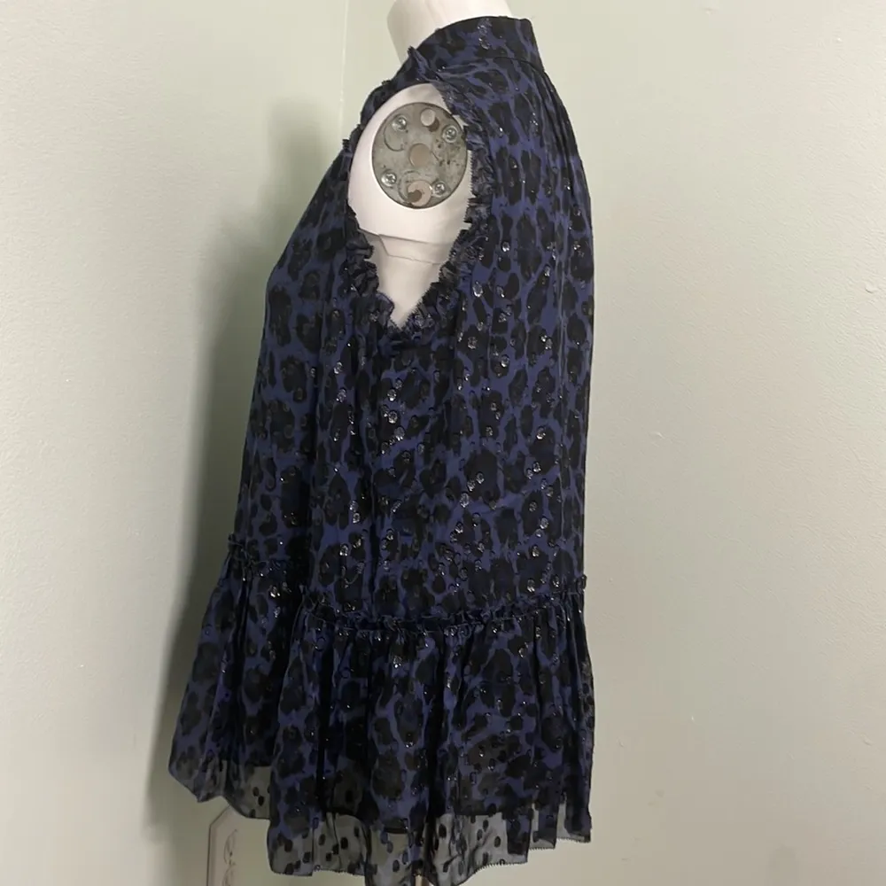 Kate Spade Leopard Clip Dot Top - Image 7