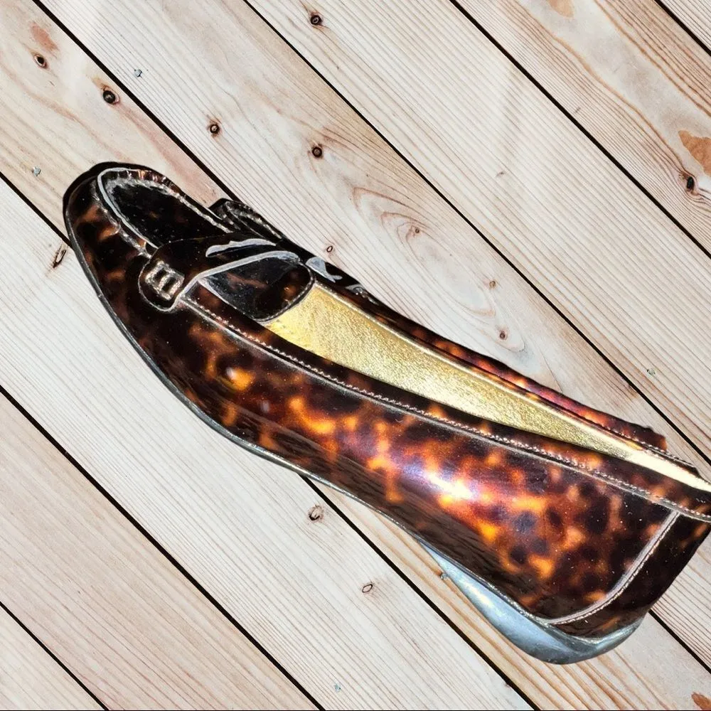 Sperry  tortoises she’ll design top slider flats! Euc - Image 4