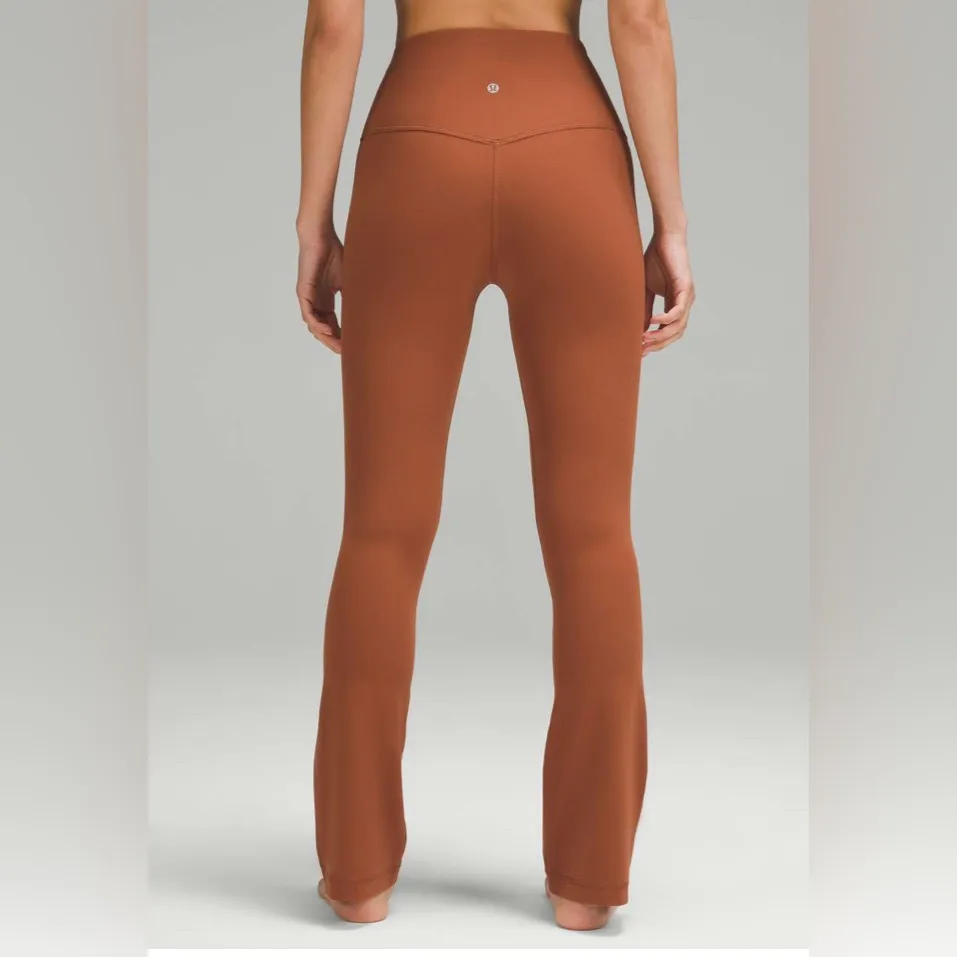 Lululemon Align High-Rise Mini Flare Leggings Sable Nulu 28” Inseam - Image 2