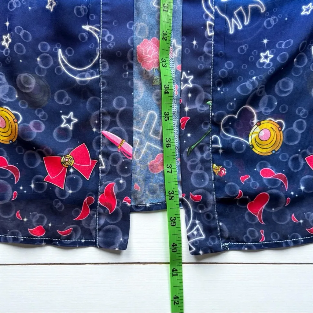 SAILOR MOON x TORRID Exclusive Sheer Ombre Kimono – Size 1 (Plus) - Image 9