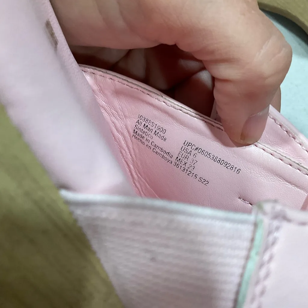 SAM & LIBBY PINK PLATFORM DOUBLE BOW TIE COMFY DRESS SANDALS - Image 6