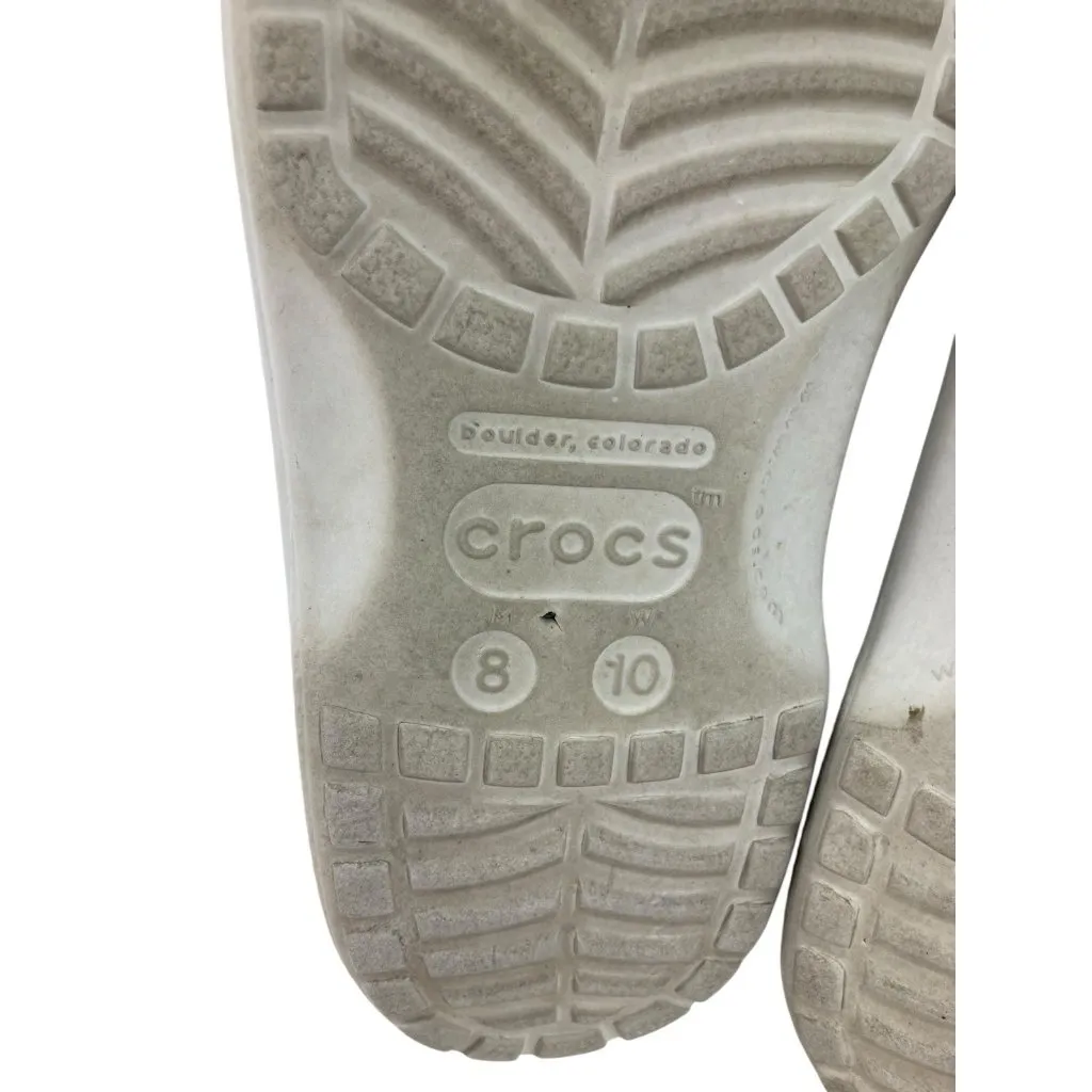 *Crocs Islander Pitcrew Crosslite Boat Shoes Unisex Adult W10 M8 Lace Up Leather - Image 14