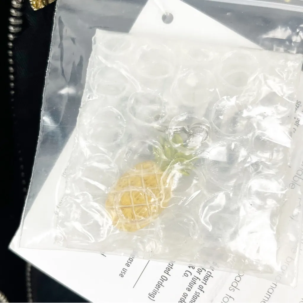 QUACKER FACTORY 100% Cotton Black Embroidered Pineapples Front Zip Shacket 1X - Image 7