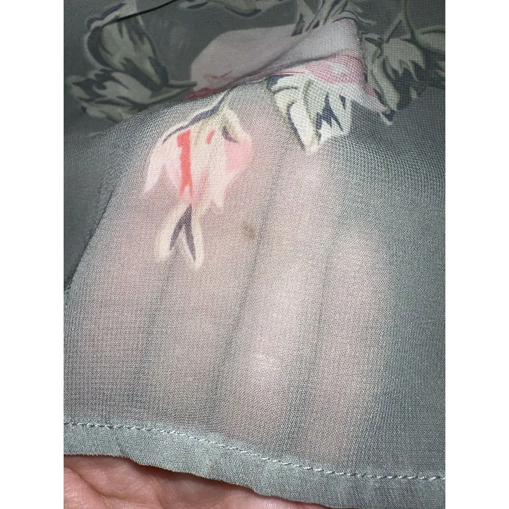 Show Me Your Mumu Womens‎ Dixie Romper Sweetheart Sage Size Small SEE PHOTOS - Image 10