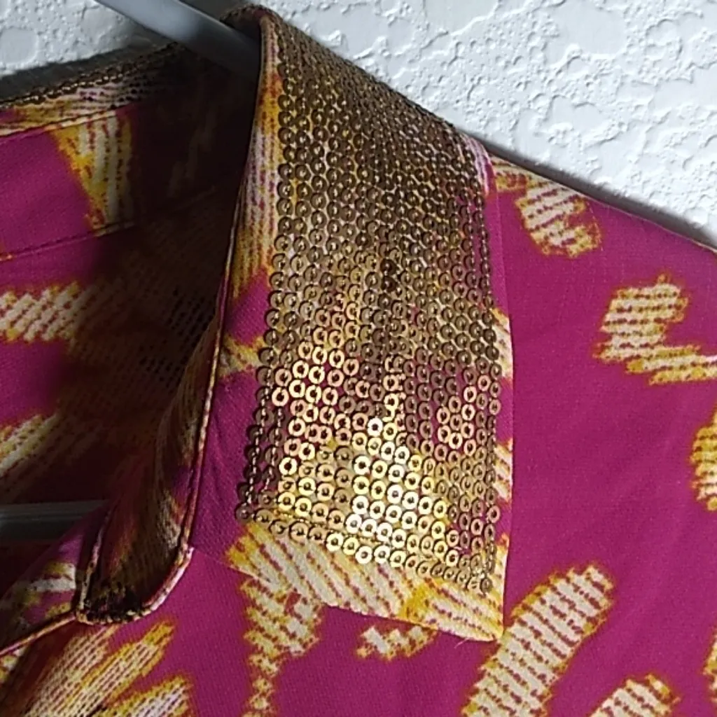 JM Collection FINAL MARKDOWN Ladies'  Button Down LS Blouse 12 - Image 5