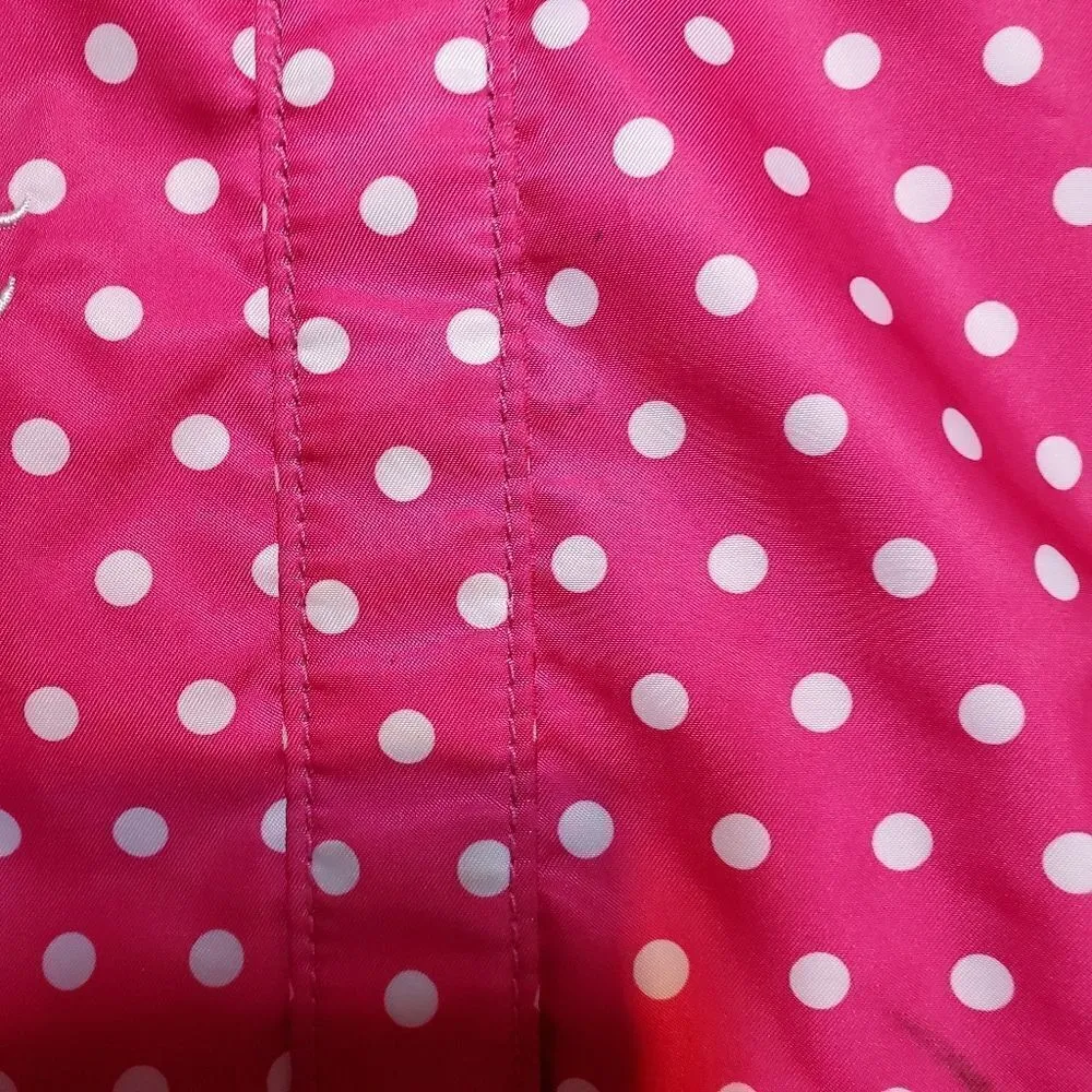 Lauren Ralph Lauren Pink & White Polka Dot Bag - Image 5