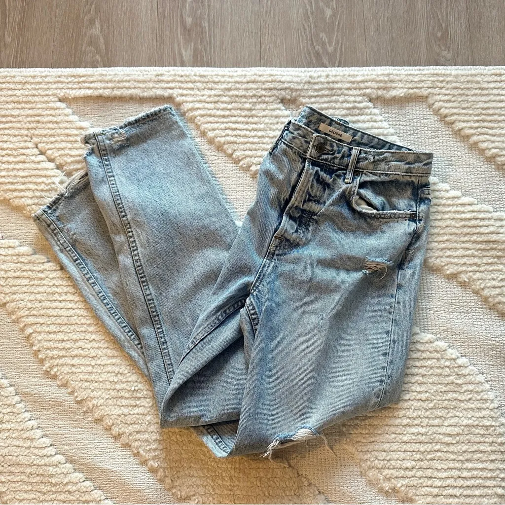 GRLFRND Devon Distressed Light Wash Jeans - Image 3
