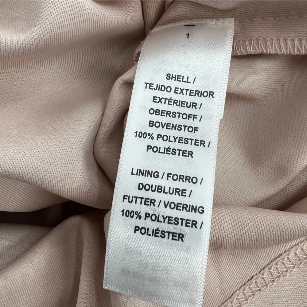 NWT Adrianna Papell sequin leopard print dress blush sz 12 - Image 9