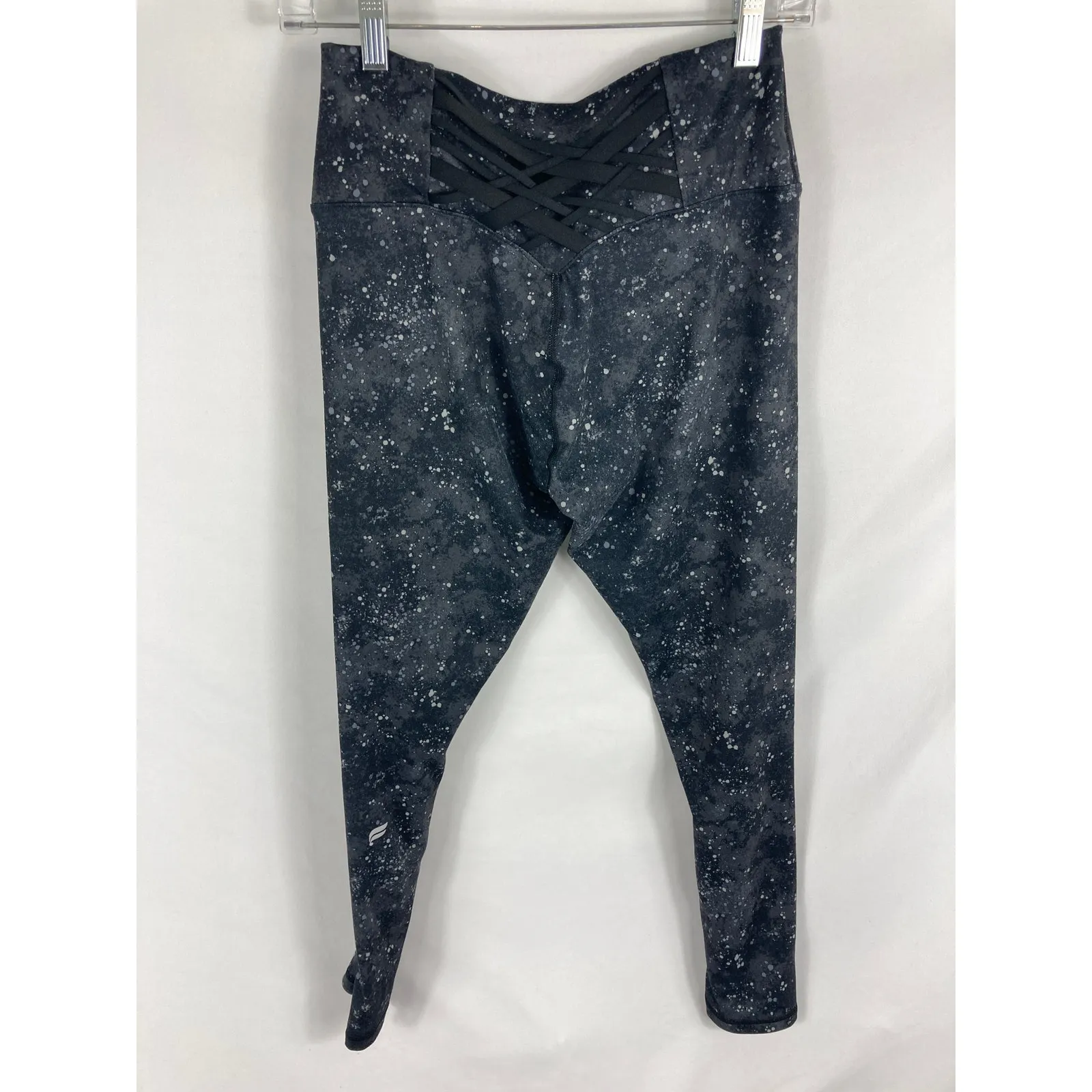 Fabletics Powerhold Midnight Speckle Leggings Size Medium - Image 8