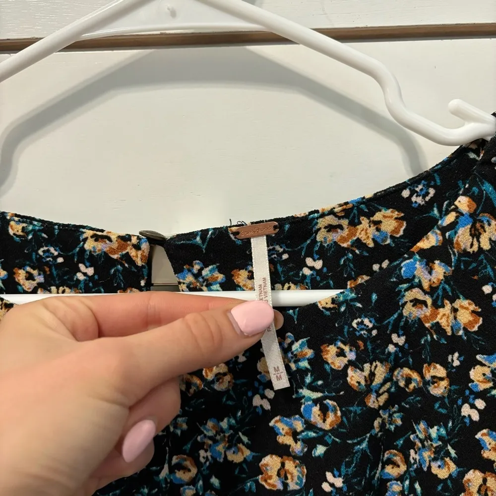 Free People Say Hello Floral Mini Dress - Image 5