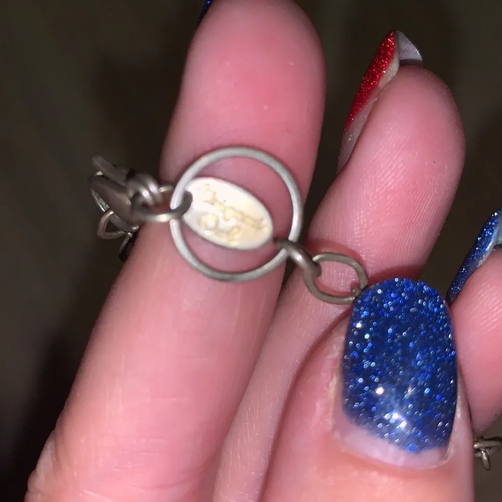 Origami Owl silver sequined necklace - Image 7