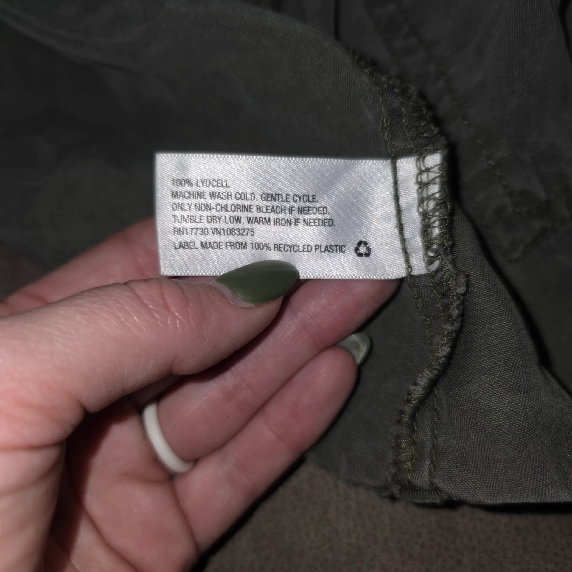 a new day Sage Green Utility Vest - Image 3