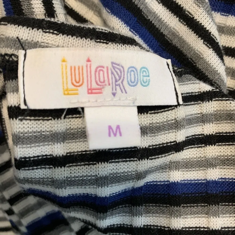 LULAROE Stripe Open Duster Cardigan - Image 4