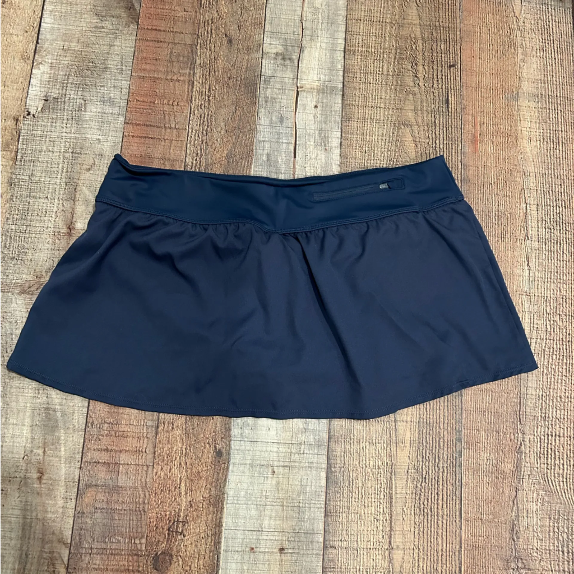 Nike Dri-FIT Athletic Skirt XL Charcoal Gray Activewear Built-In Panty Sports - Image 5