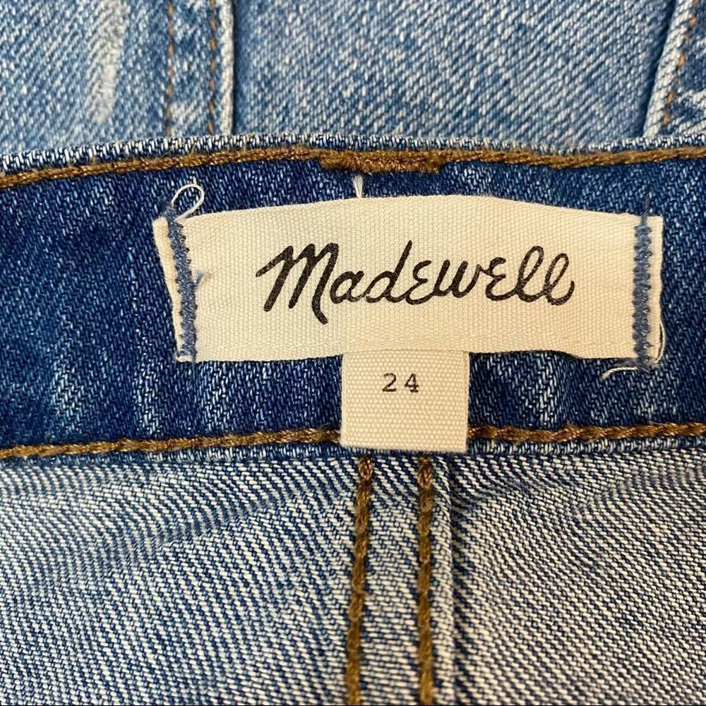 Madewell 24 Blue Mini Skirt Jeans - Image 7
