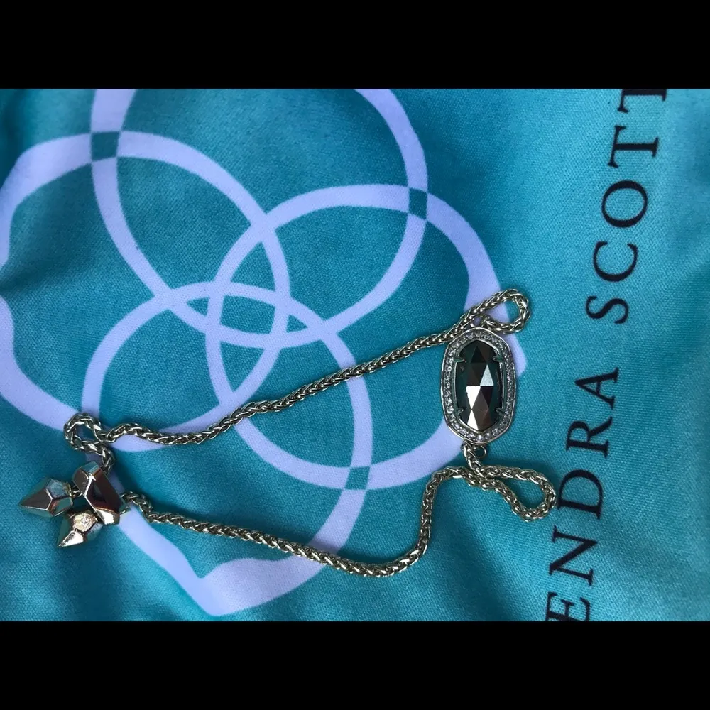 Kendra Scott gold adjustable bracelet - Image 4