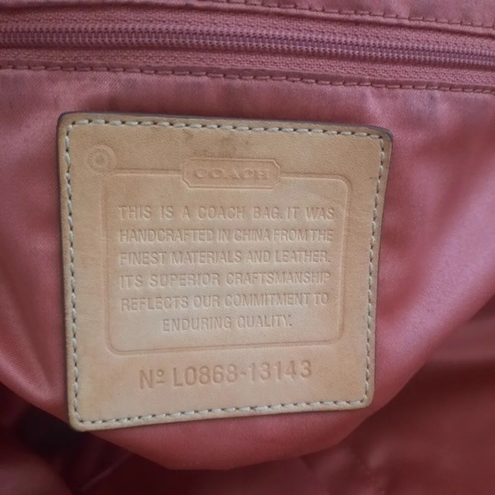 Leah Signature Op Art Tote Bag Y2K - Image 8