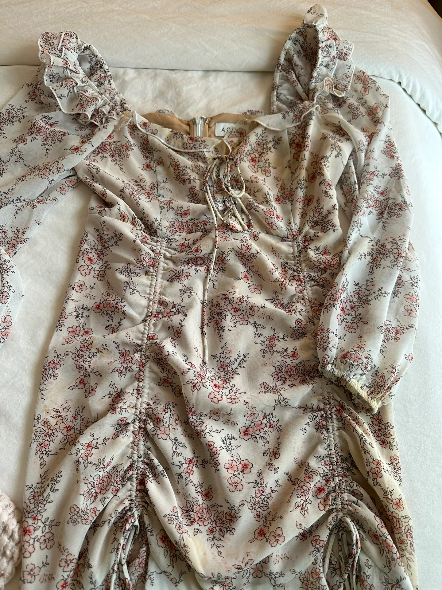 Floral Mini Dress - Image 3